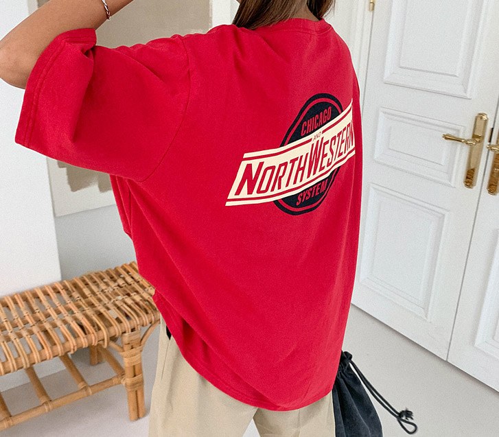 northwestern long t-shirt