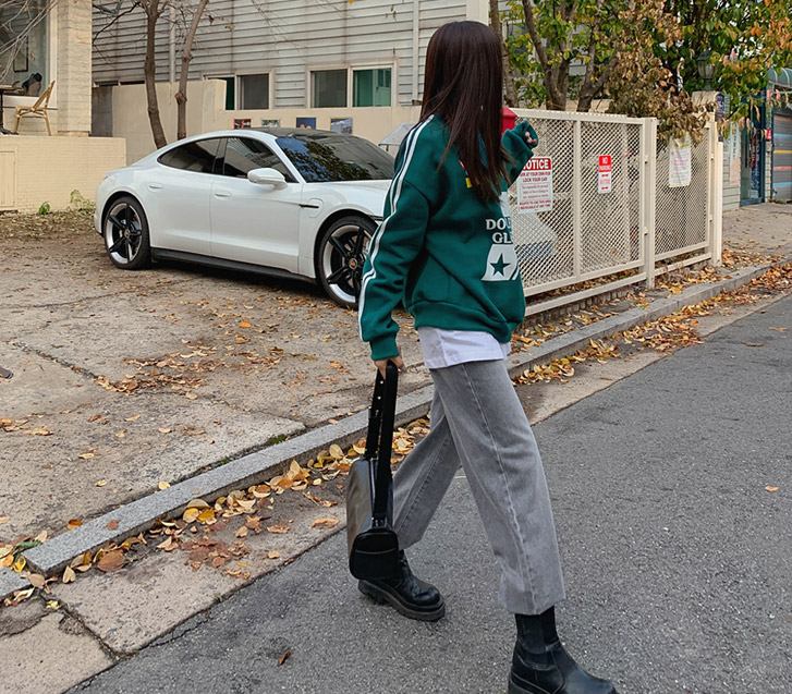 Odd Banding napping wide pants