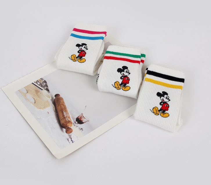 Mickey color socks