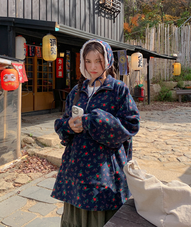 Paul Fleece Ring Zipper Man to Man