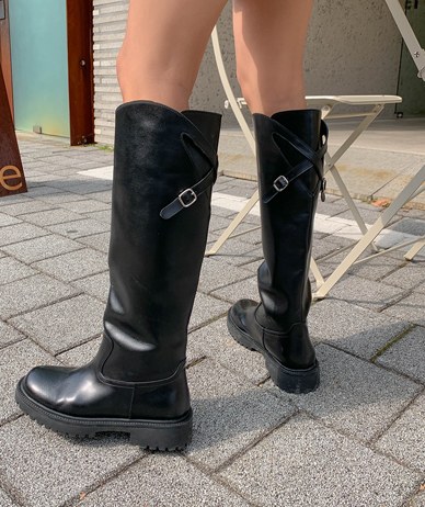X-belt long boots