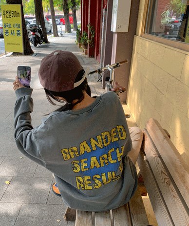 Branded printed pig sweatshirt