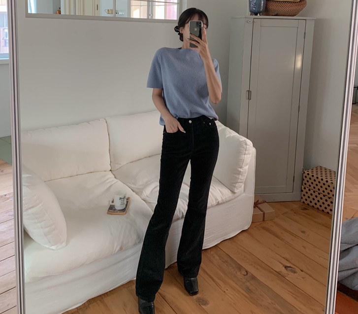 SKIZY HYPERMODEL BOOT CUT PANTS