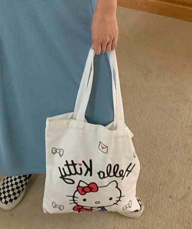 Hello Cat printing Eco Bag