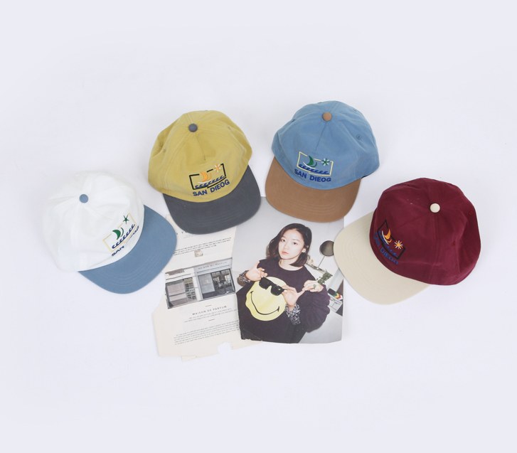 Yacht color combination camp Cap