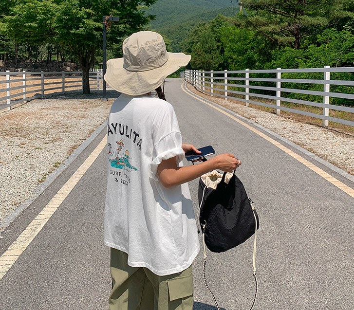 [Unisex] Sayurita Nayeom Boxy Short Sleeves T-shirt