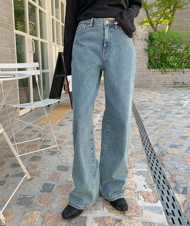 Metu Vintage Denim Wide Pants