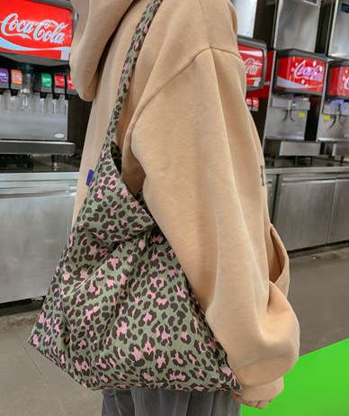 Poki Leopard Shoulder Bag