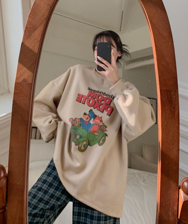 Cartoon Na-Yeom Yang-Gi-Mo Long-sleeve Long t-shirts