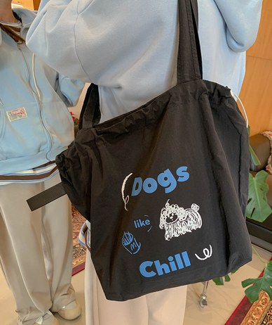 Dog Chili Nayeom Rough Eco Bag