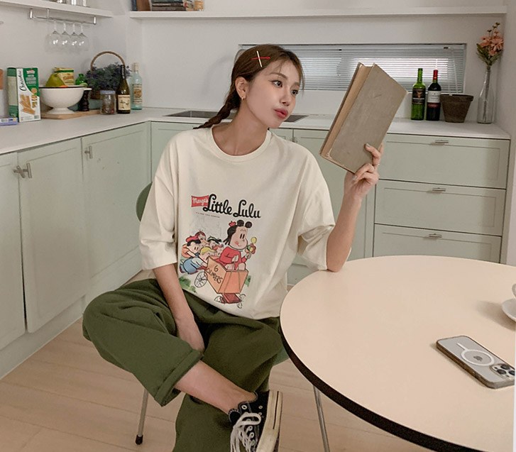 Lulu Nayeom Short Sleeves T-shirt