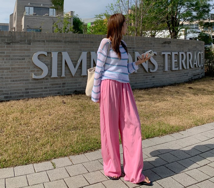 Air Basrak Banding Wide Pants