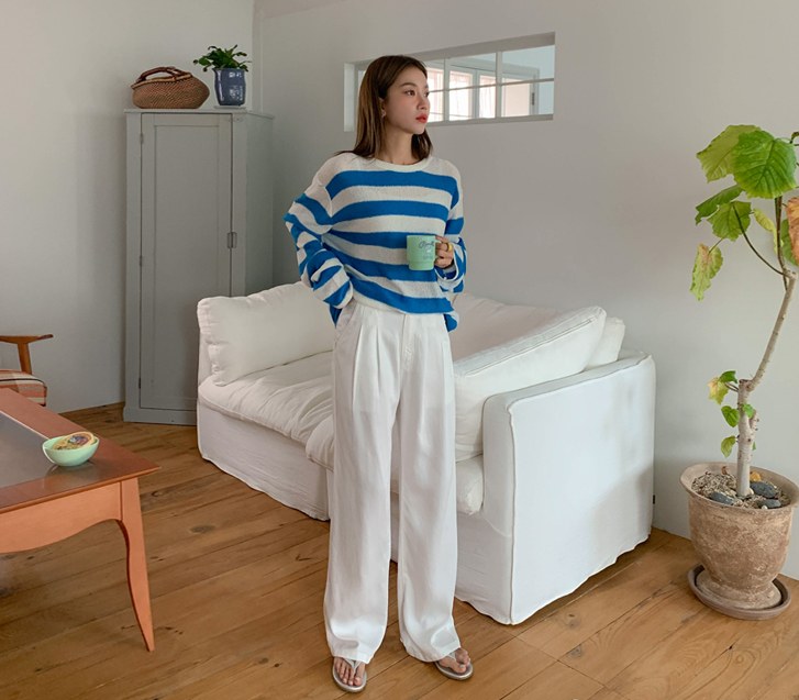 Frio Ice Tencel Banding Wide Pants (Short/Basic/Longver)