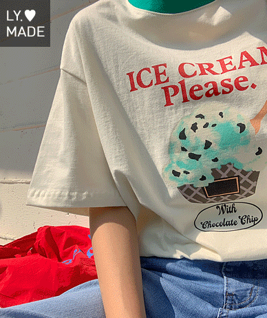 Ice Cream Nayeom color combination Short Sleeves T-shirt