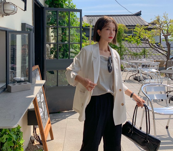 Poid Double Linen Jacket