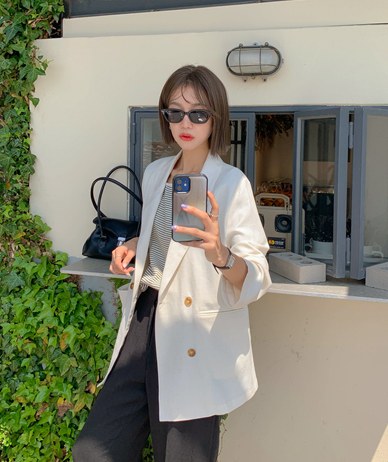 Poid Double Linen Jacket