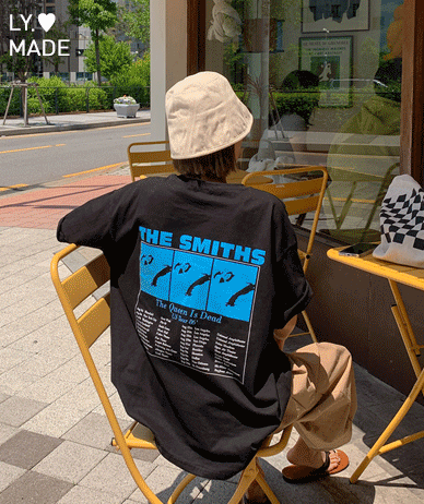 [Unisex] Smith Nayeom Boxy Short-sleeve Long t-shirts