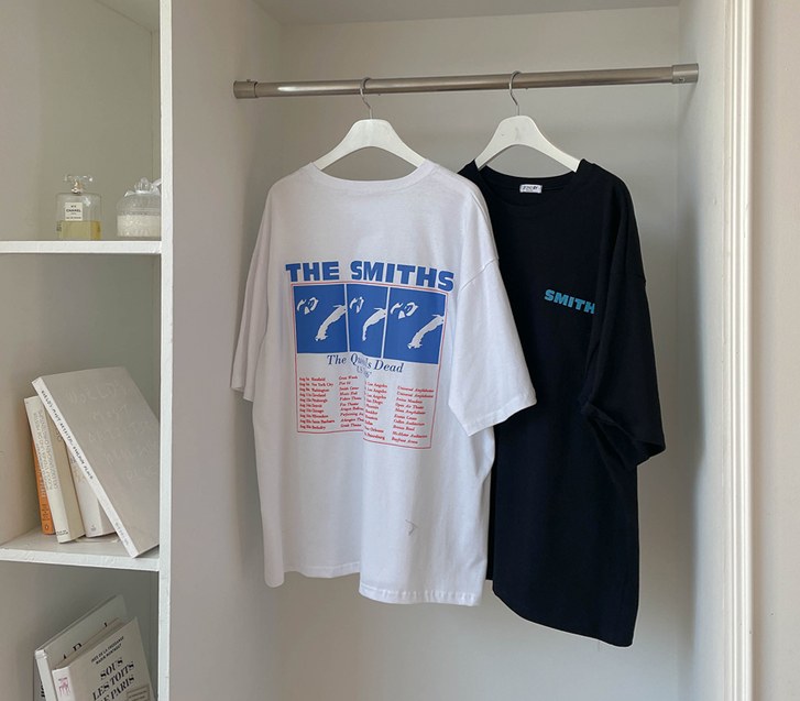 [Unisex] Smith Nayeom Boxy Short-sleeve Long t-shirts