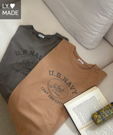 US dyed normal washing short-sleeve T-shirt