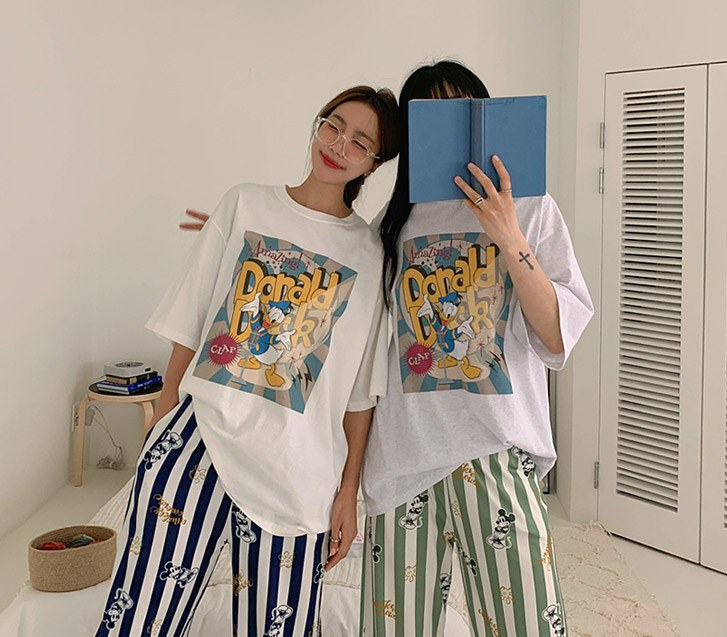 Amazing Donald Duck Short Sleeves T-shirt
