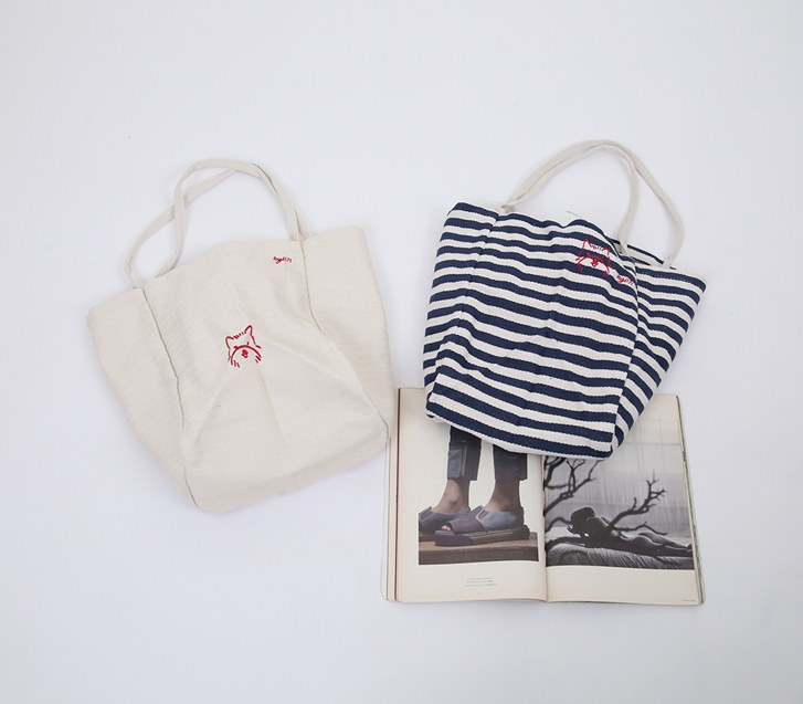 Dog Embroidery Eco Bag