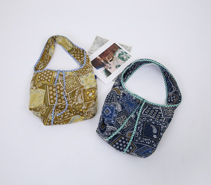 Paisley Cotton Shoulder Bag