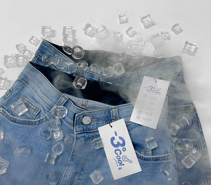Kai Cool Denim Banding Bootcut Pants