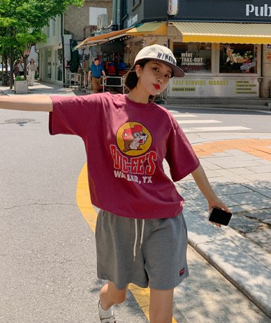 [Unisex]Bucky's Nayeom Short-sleeve T-shirt