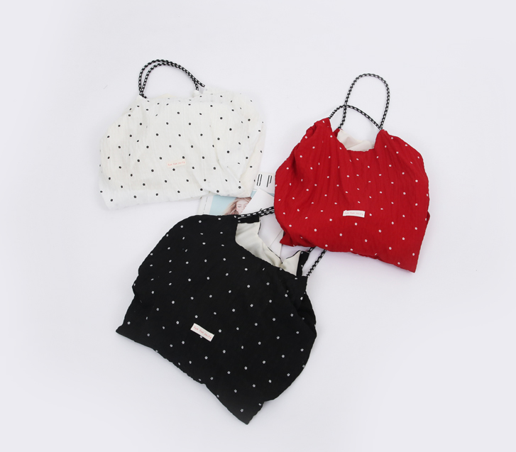 Flower Patterns Rope Bag