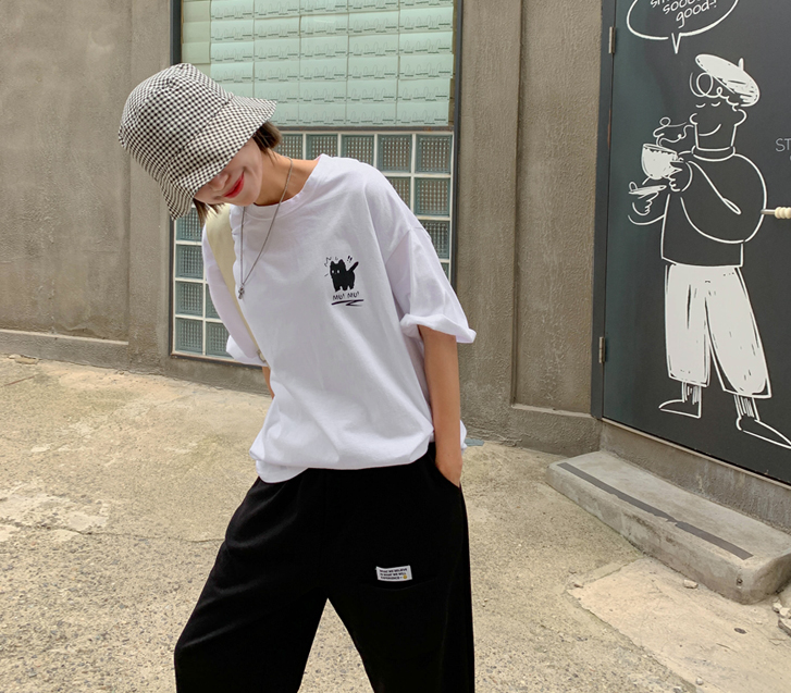 Muumu Cat Nayeom Short-sleeve T-shirt
