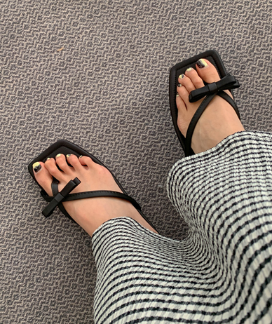 Junie bowknot slippers