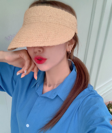 Silt Mini Raffia Sun Cap