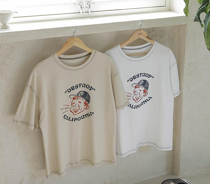 Capboy Nayem stitch Short Sleeves T-shirt