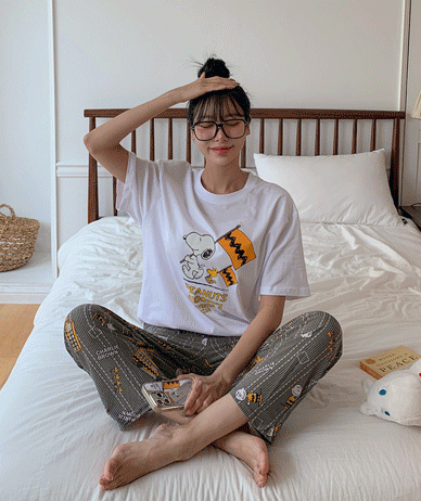 Two-design dyed short-sleeve long t-shirts