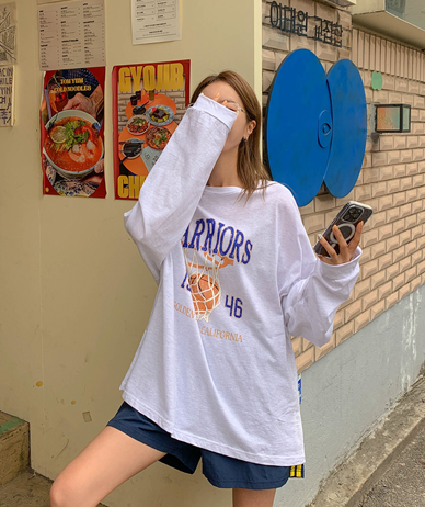 Warriors Nayeon Long-sleeve Long t shirts