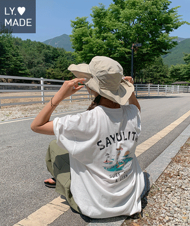 [10% off special sale] Sayurita Nayeom Boxy Short Sleeves T-shirt