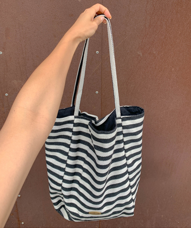 Heni Double Sided Stripe Bag