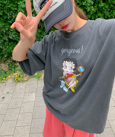 [Unisex] Gorgeous Na-Yeom Pigment Short-sleeve T-shirt