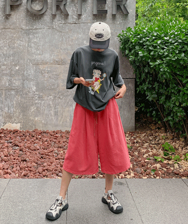 Labels Pintuck Bermuda Training Pants