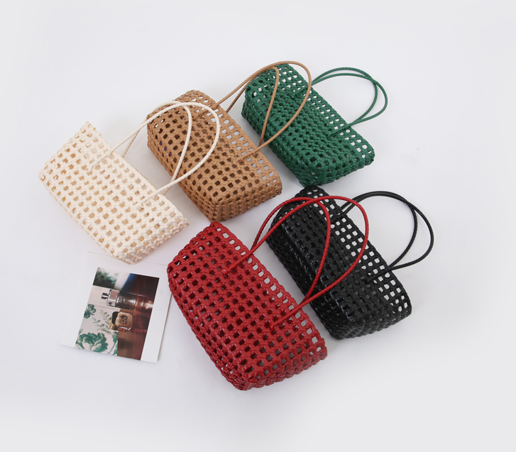 Wit Color Basket Bag