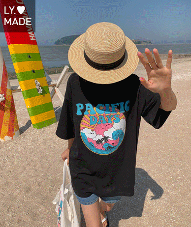 [15% off special sale] Pacific Nayeom Short-sleeve Long t-shirts