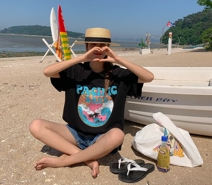 [15% off special sale] Pacific Nayeom Short-sleeve Long t-shirts