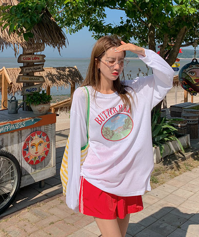 Shine Butterbell Nayeom Long-sleeved T-shirt