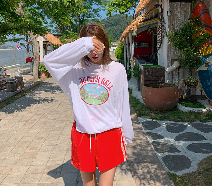Shine Butterbell Nayeom Long-sleeved T-shirt