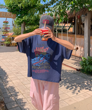 Sunbelly Nayeom Pigment Short-sleeve T-shirt