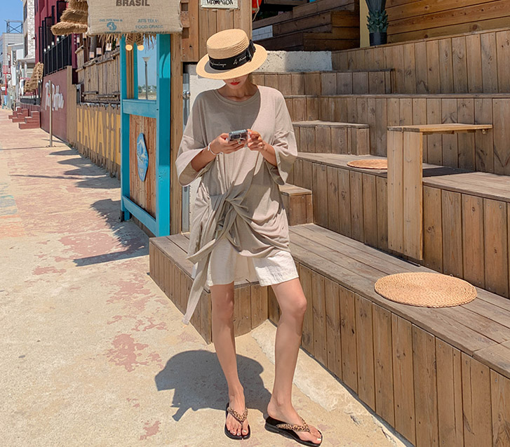 Healing Linen Banding Shorts