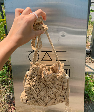 Summer Knitted Cooking Bag