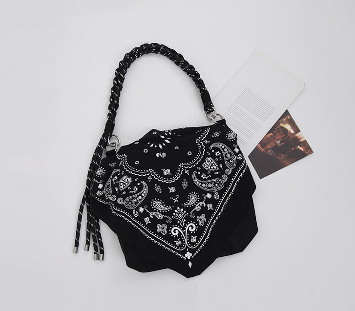 Paisley Rope Shoulder Bag