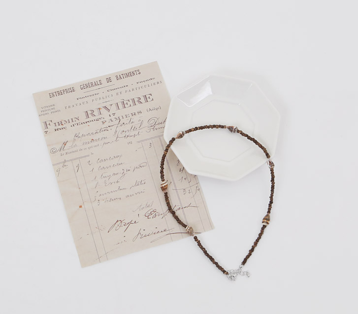 Conch Wood Necklace