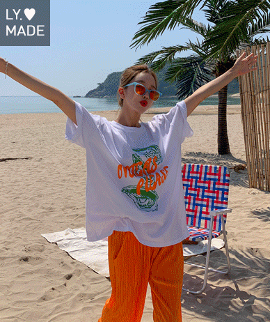 [15% off special sale] Oyster dyed short-sleeve T-shirt